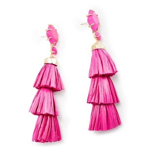 Kendra Scott Jewelry - Kendra Scott raffia Denise earrings Kendra Scott Jewelry - Kendra Scott raffia Denise earrings